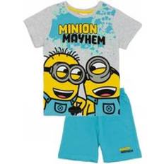 MINIONS Mayhem Short Pyjama Set Grey 6-7 Years