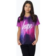 Hype Multi Pink Drips T-Shirt 5-6 Years