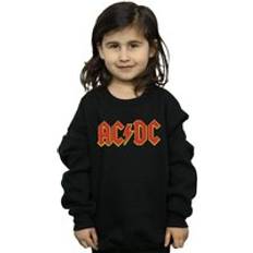 Red Sweatshirts AC/DC Red Logo Sweatshirt Black 12-13 Years