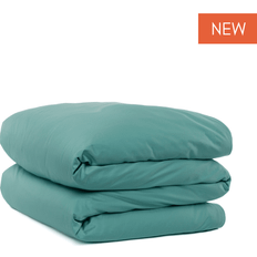 Turquesa Fundas nórdicas Canadian Down & Feather Company Cotton Percale Double Duvet Cover Turquoise