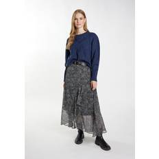 DreiMaster Vintage Pullover Dunkelblau Regular Fit für Damen