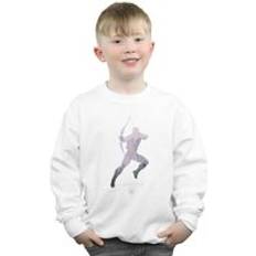 Marvel Sweatshirts Barnkläder Marvel Hawkeye Silhouette Sweatshirt White Years