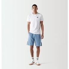11 Degrees Triple Panel Sweat Shorts Shadow Blue White Black