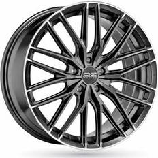 20 pollici - 5/108 Cerchioni OZ Gran Turismo HLT 8.5x20 5x108 ET 40 Star Graphite Diamond Lip