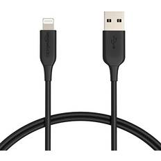 Iphone 12 cable Amazon Basics 2-Pack USB-A to Lightning ABS Charger Cable