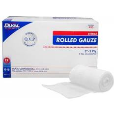 First Aid Dukal Fluff Bandage Roll 3 Inch X 5 Yard Sterile Case of 96