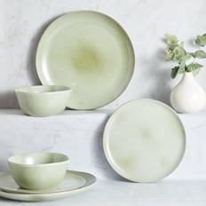 Dunelm Amalfi Reactive Glaze Dinner Set 12pcs