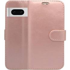 Google Pixel 7 Wallet Cases GANGXUN Rose Gold For Google Pixel 7 Wallet Flip PU Leather Stand Card Slot Pouch Case