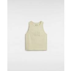 Vans Tank Tops Vans Varsity Racerback Top - Cream/White