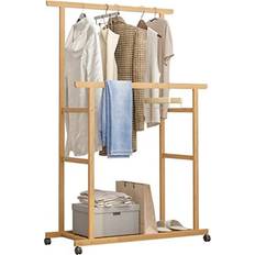 Bamboo Clothing Storage Unho Bamboo Clothes Rack