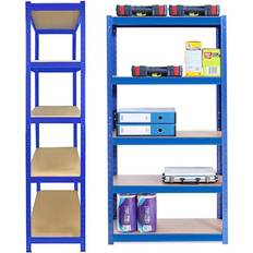 YouseaHome 180x90x40cm-Red Unit Shelving System