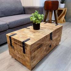 Rustic Trunk Vintage Coffee Table
