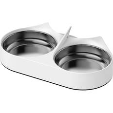 Petlibro Food Splitter with Stainless Steel Bowls, Automatic Cat Feeder Feeder