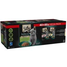 Sheba Mixed in Gravy Kitten Mega Pack Pouches Food