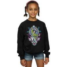 Black Sweatshirts Disney Mulan Ornamental Sweatshirt Black 12-13 Years