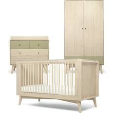 Mamas & Papas Coxley 3 Piece Set Cot Bed, Dresser Changer Wardrobe