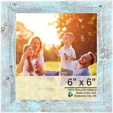 Blue Photo Frames Homeroots Wool Picture Photo Frame