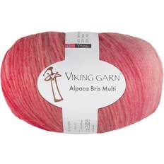 Viking of Norway Garn viking alpaca bris multi 368 rød mu