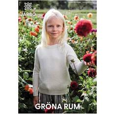 Kirjontakuvioita Järbo Strikkeoppskrifter katalog 7 Gröna Rum Barn norsk tekst Järbo Garn