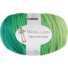 Viking of Norway Garn viking alpaca bris multi 332 grønn