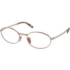 Prada PR A57V ZVF1O1 53 Briller Kvinder Guld 53mm