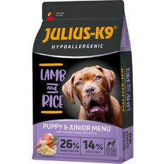 Julius-K9 Hundar - Hundfoder Husdjur Julius-K9 K9 High Premium Puppy and Junior Hypoallergenic med Lamm 2 x 12 kg