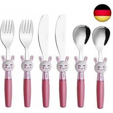 Exzact Children's Stainless Steel Cutlery Set