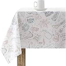 Hemtextil Belum Fläckbeständig Resintrasa Multifärgad 300 x 150 cm Bordsduk Multifärgad, Beige