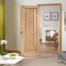 R Interior Doors XL Joinery Oak Pre-Finished Worcester Interior Door R (x198.1cm)