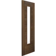 Doors Ebern Designs Latefia Walnut Prefinished Interior Door R (x198.1cm)