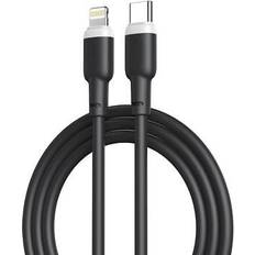 Xo Ladekabel datenkabel pd usb-c 8-pin 1m 20w handy schwarz für apple iphone