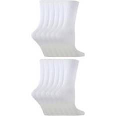 White Socks Sock Snob Pair Multipack Bamboo Plain School White 9-12