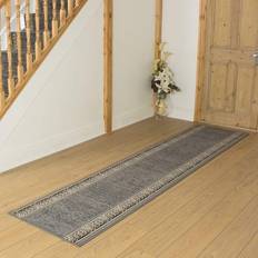 ClassicLiving Bankhead Tufted Grey Hallway Runner Rug 390cm x 60cm Grey