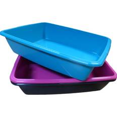 Whitefurze Cat Litter Tray Assorted