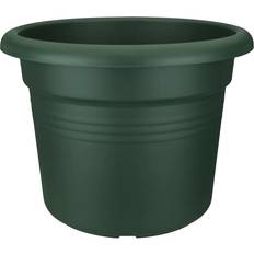 Elho Urna Green Basics Cylinder Mörkgrön