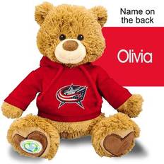 Chad & Jake Red Columbus Blue Personalized Plush Polly Bear