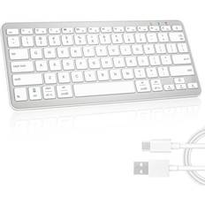 kolitt Qulose Bluetooth Keyboard, Ultra-Slim Wireless Keyboard for iPad, iOS, Windows PC Tablets.