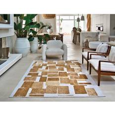 Carpets & Rugs Louis de Poortere Flatweave White/Brown