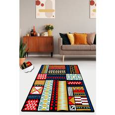 Carpets & Rugs Bloomsbury Market Bowerston Shaggy Red/Blue/Yellow cm