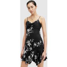 AllSaints Midi Dresses AllSaints Erica Iona Dress, Black