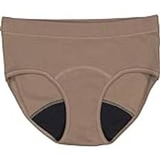 Brun - Menstruationstrusse Trusser Müsli Menstruationstrusser Walnut