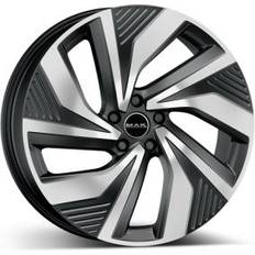 19 pulgadas - 5/108 Llantas de coche Mak ELECTRA black mirror 9.0Jx19 5x108 ET53