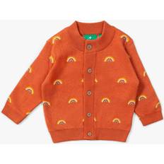 Little Green Radicals Underbar Cardigan För Barn - Regnbågsmönster