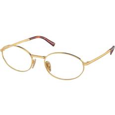 Prada A57V Optical Glasses Gold