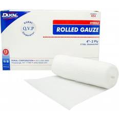 First Aid Dukal Fluff Bandage Roll Cotton 2-Ply 4 X 5 Yard Roll Shape Sterile Case of 96