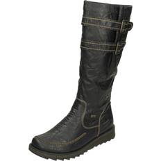 Remonte Boots Remonte UK 4, Black Ladies Remonte Casual Knee High Boots D8884