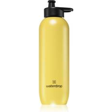 Yellow Water Containers Waterdrop Steel Ultralight stainless steel bottle colour Bright Yellow 800 ml