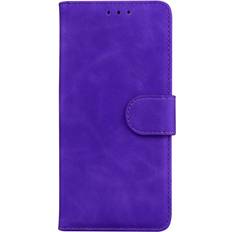 Kilovo iPhone 12, Purple Classic Leather Card Slot Wallet Case For Apple iPhone 13 Multicoloured