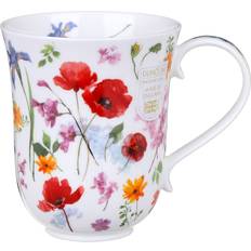 Dunoon Fleurie Poppy Braemar Shape Mug