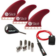 2024 S5 FCS Fins & 6ft Leash Surfboard Essentials Bundle SLI